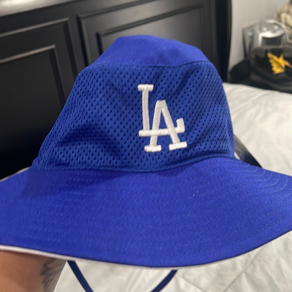 Dodger blue LA bucket hat